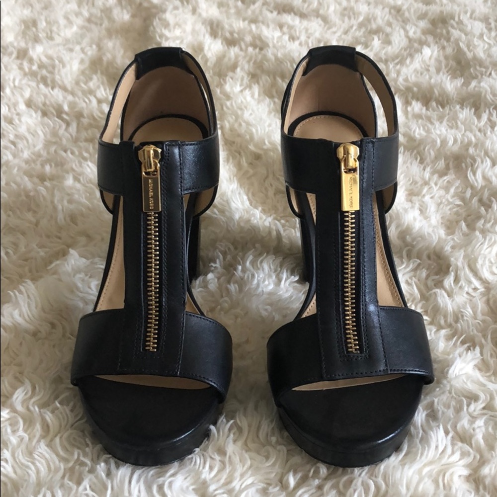 Black heels